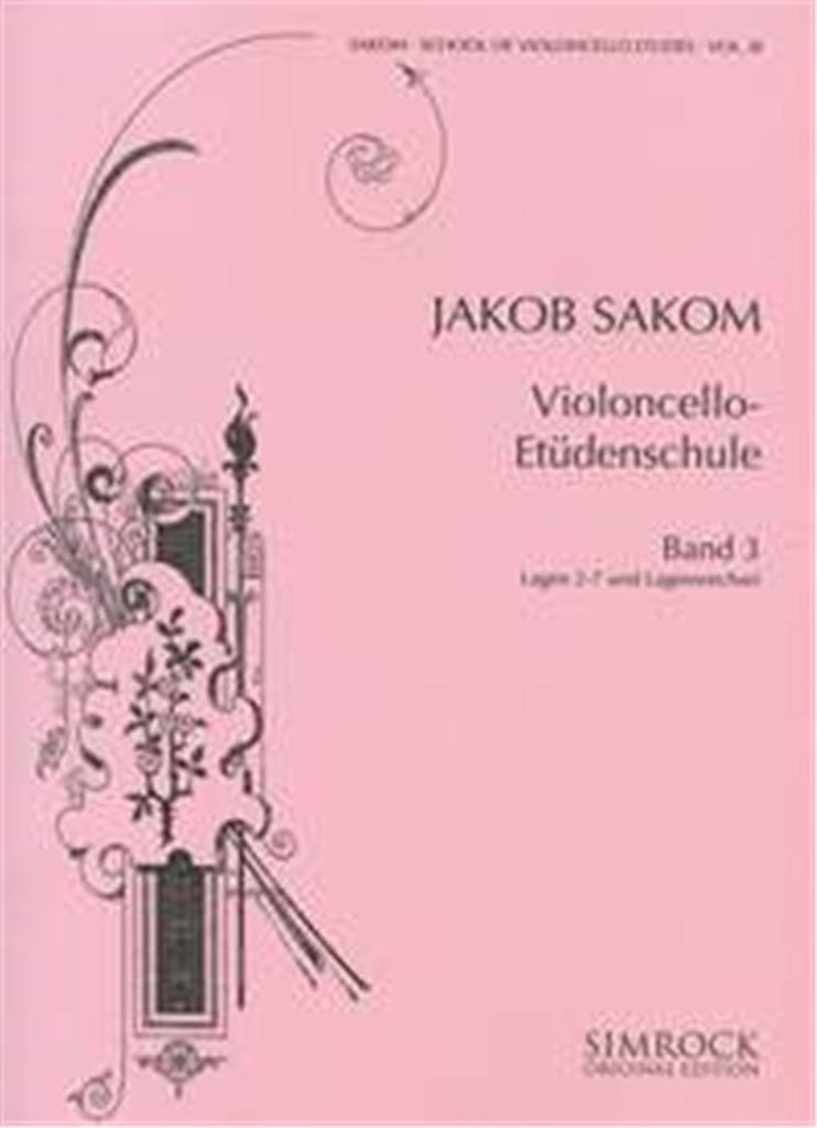 Violoncello Etudes Schule 3
